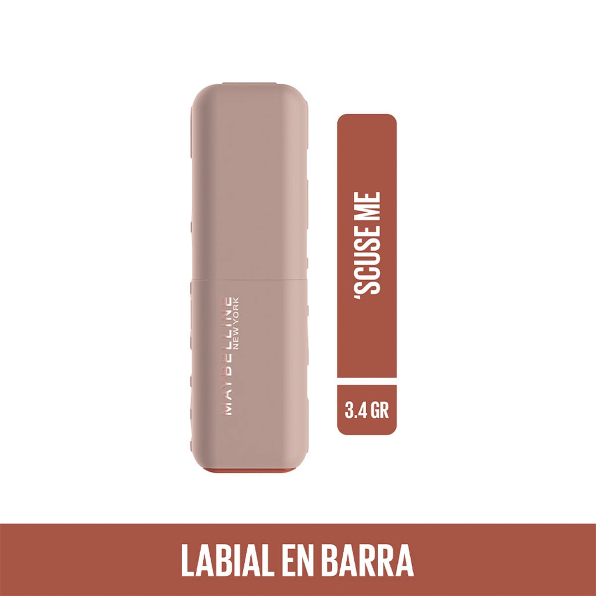 LABIAL MAYBELLINE SERUM LIPSTICK SCUSE ME - 1