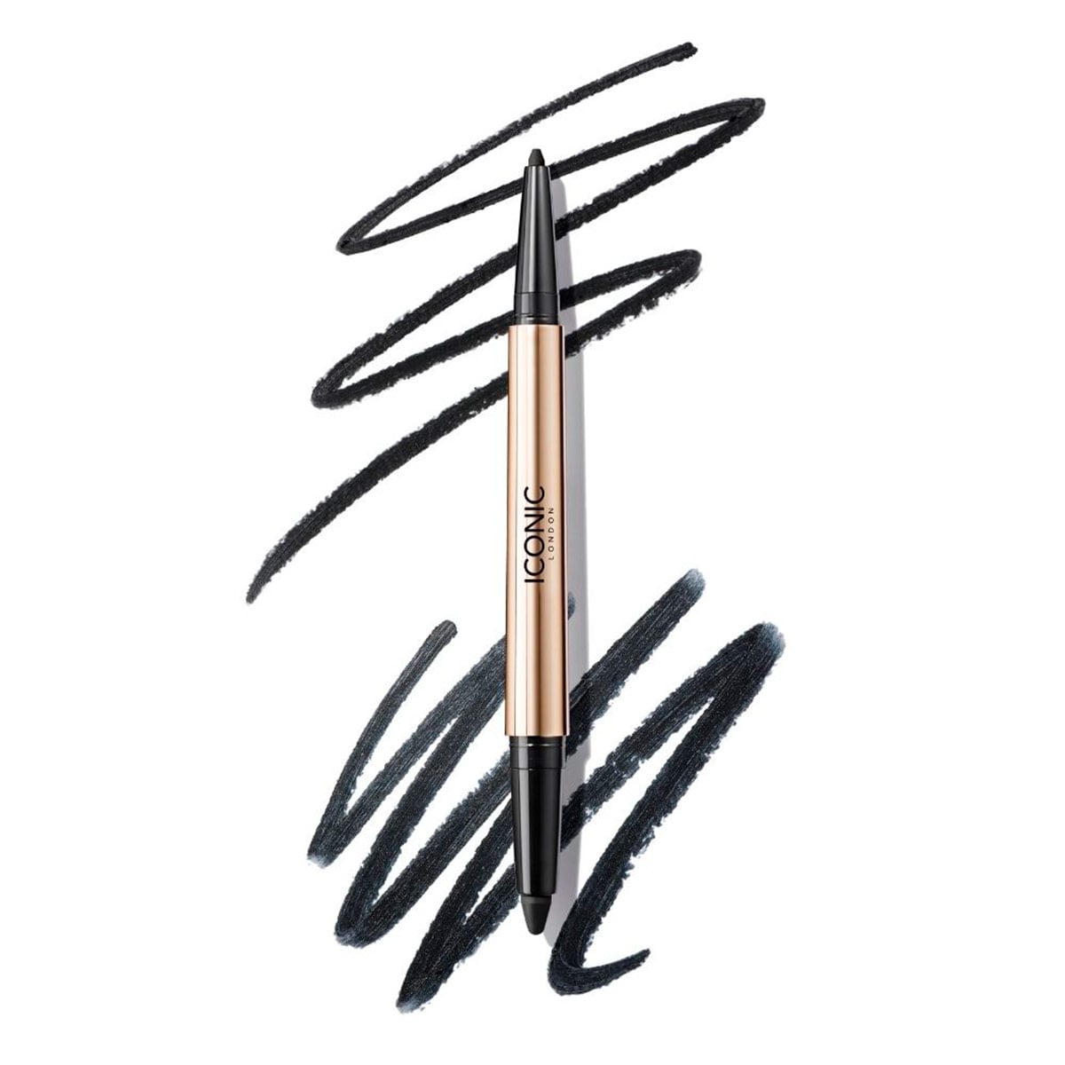 DELINEADOR OJOS ICONIC LONDON SMOKEY EYE DUO KAJAL MIDNIGHT BLACK - 1