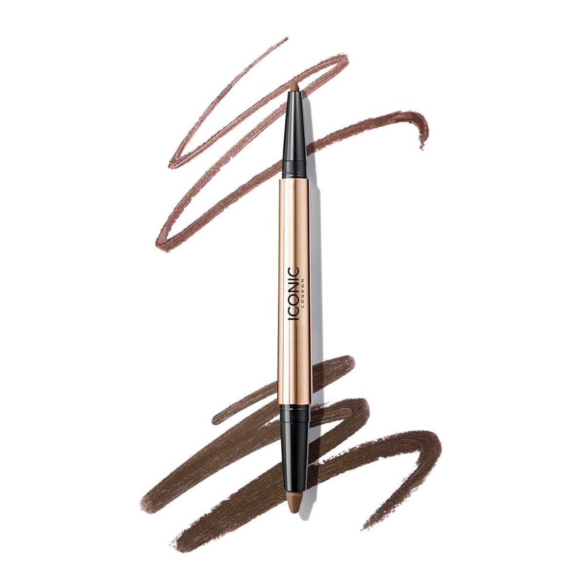 DELINEADOR OJOS ICONIC LONDON SMOKEY EYE DUO KAJAL CHOCOLATE BROWN - 1