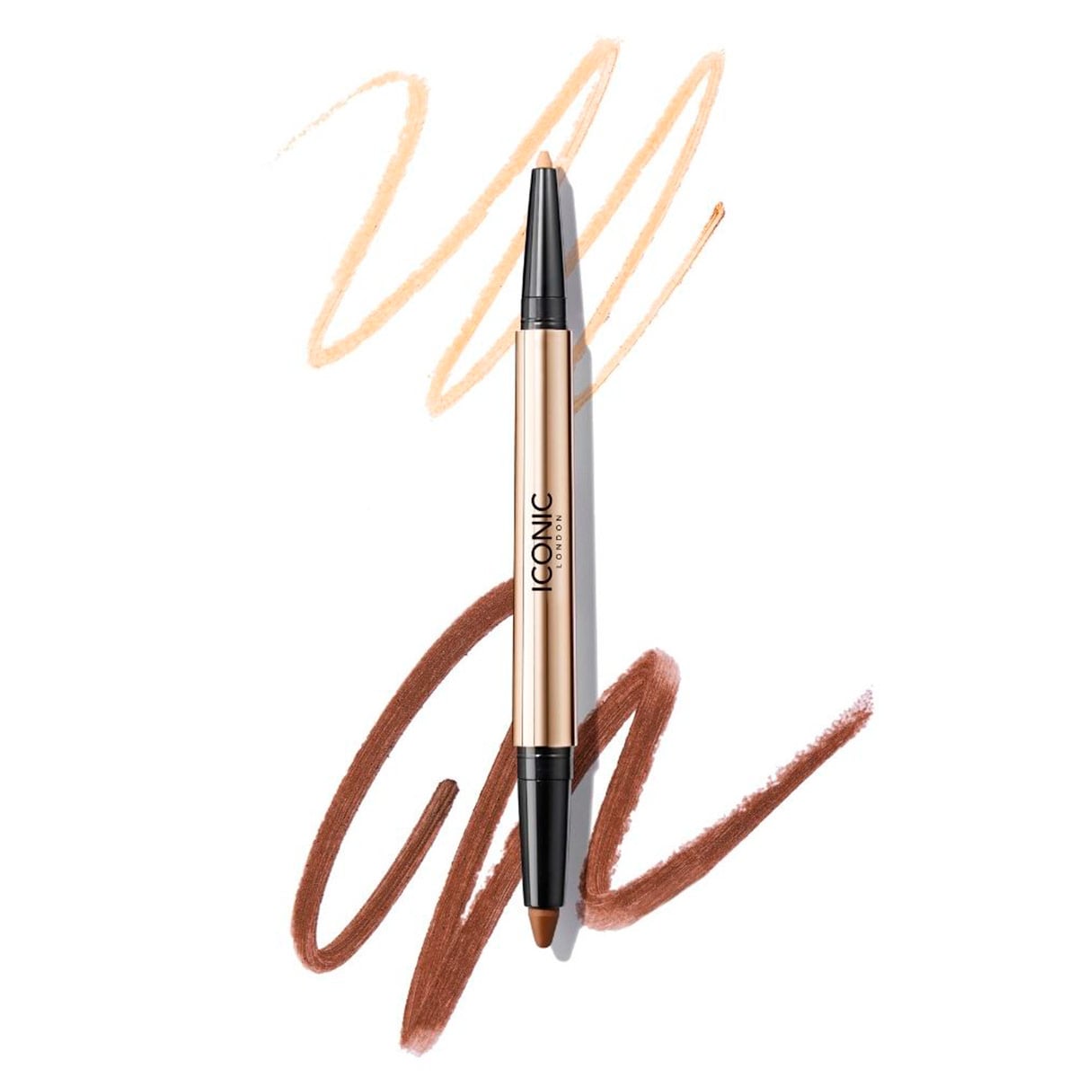DELINEADOR OJOS ICONIC LONDON SMOKEY EYE DUO KAJAL NATURAL NEUTRAL - 1