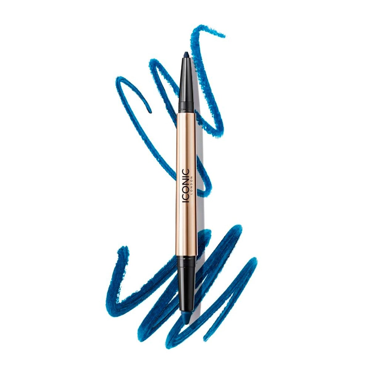 DELINEADOR OJOS ICONIC LONDON SMOKEY EYE DUO KAJAL ELECTRIC BLUE - 1