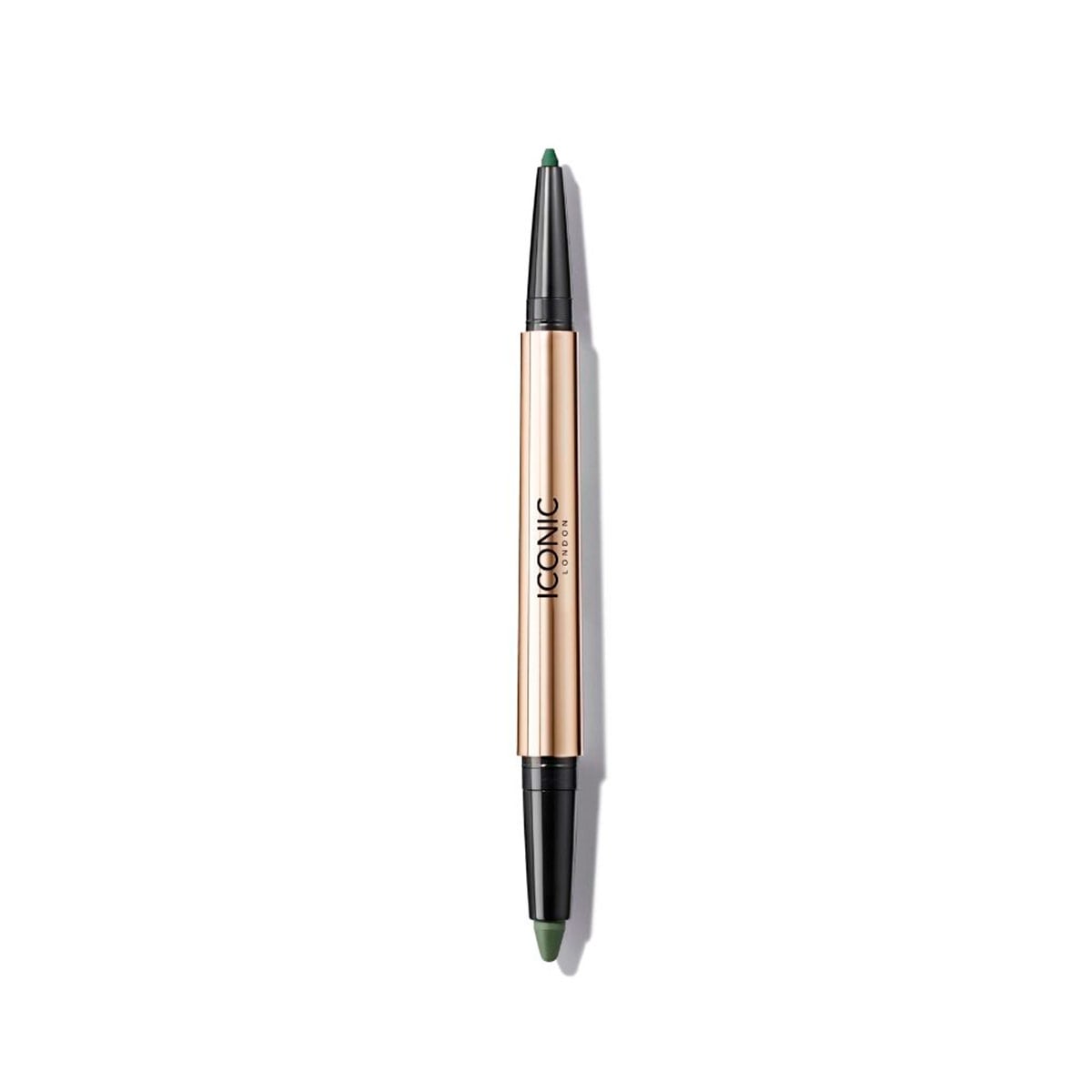 DELINEADOR OJOS ICONIC LONDON SMOKEY EYE DUO KAJAL JUNIPER GREEN - 3