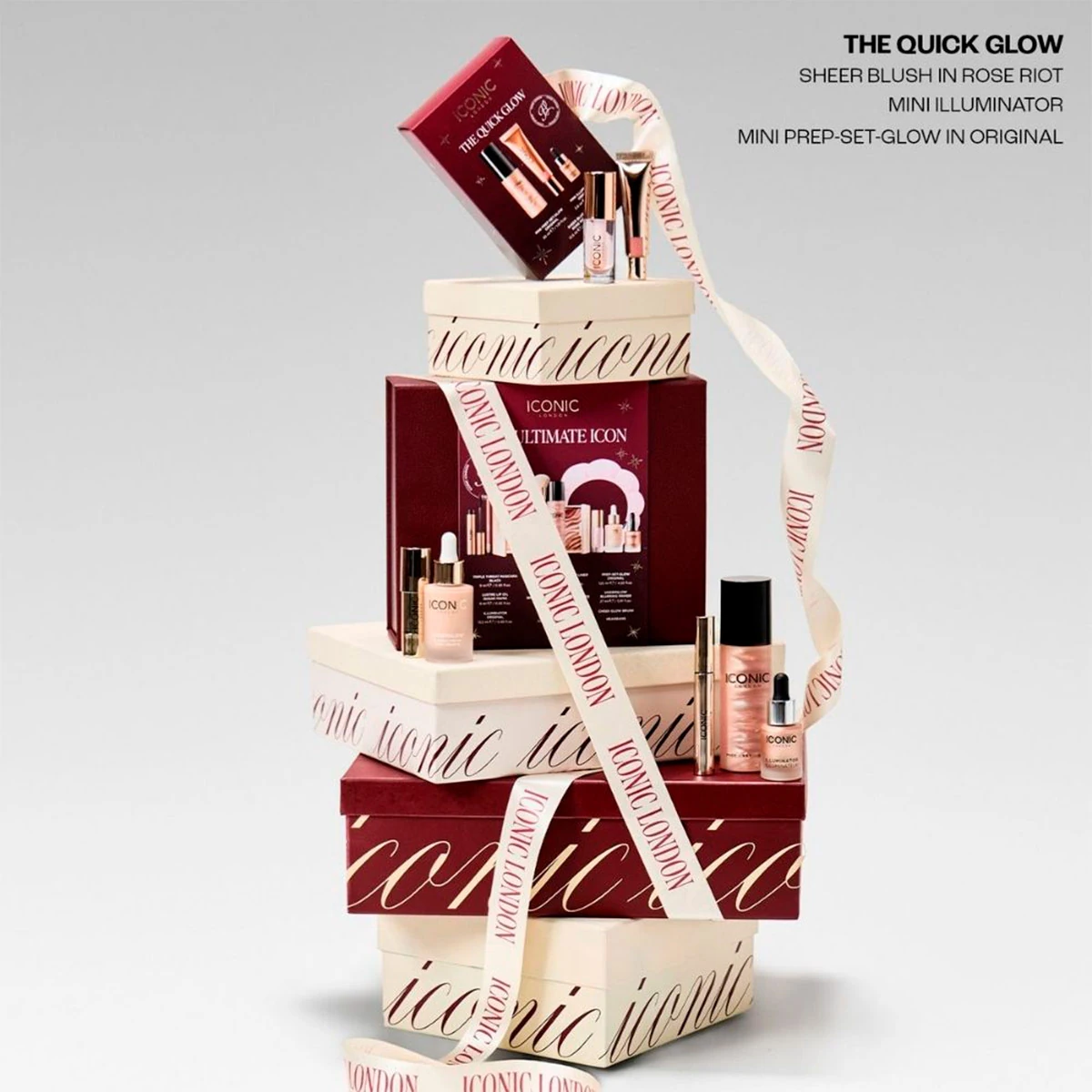 SET MAQULLAJE ICONIC LONDON THE QUICK GLOW - 5