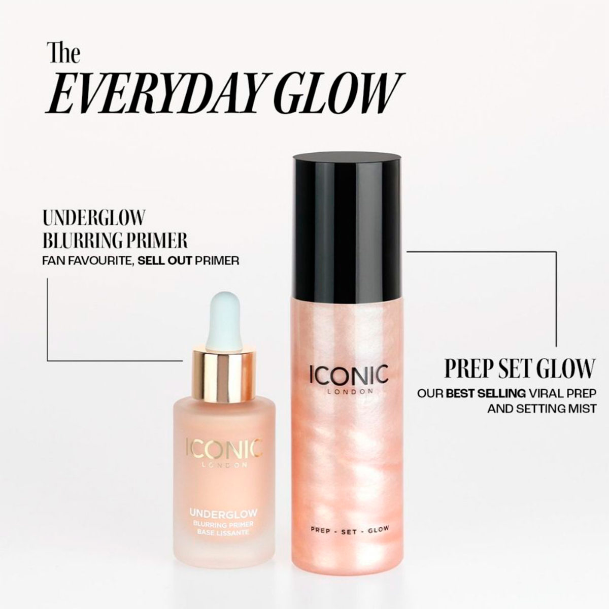 SET MAQUILLAJE ICONIC LONDON THE EVERYDAY GLOW - 2