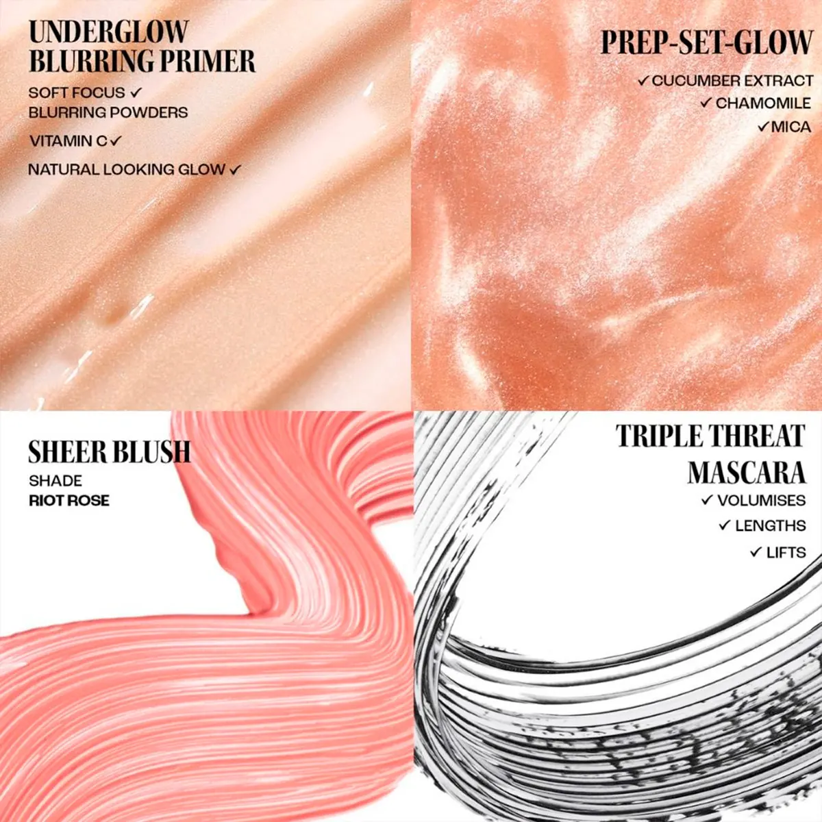 SET MAQUILLAJE ICONIC LONDON THE FRESH FACE ALL IN ONE FACE GIFT - 4