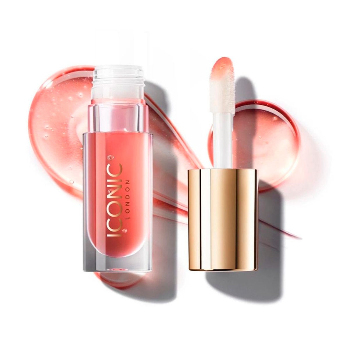 ACEITE LABIAL ICONIC LONDON LUSTRE LIP OIL - SHE'S A PEACH - 1