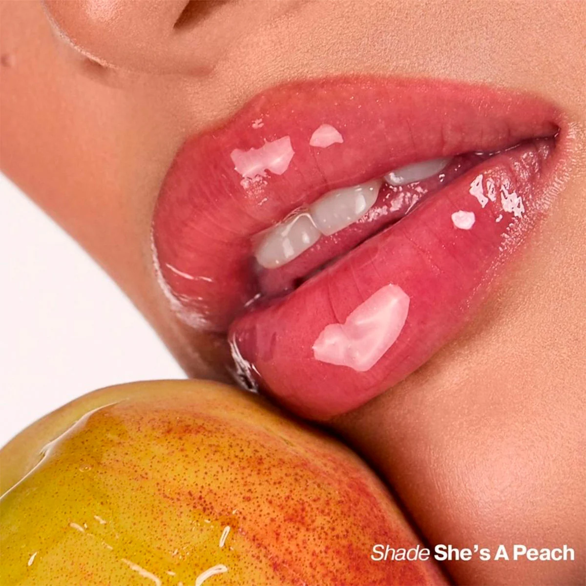 ACEITE LABIAL ICONIC LONDON LUSTRE LIP OIL - SHE'S A PEACH - 5