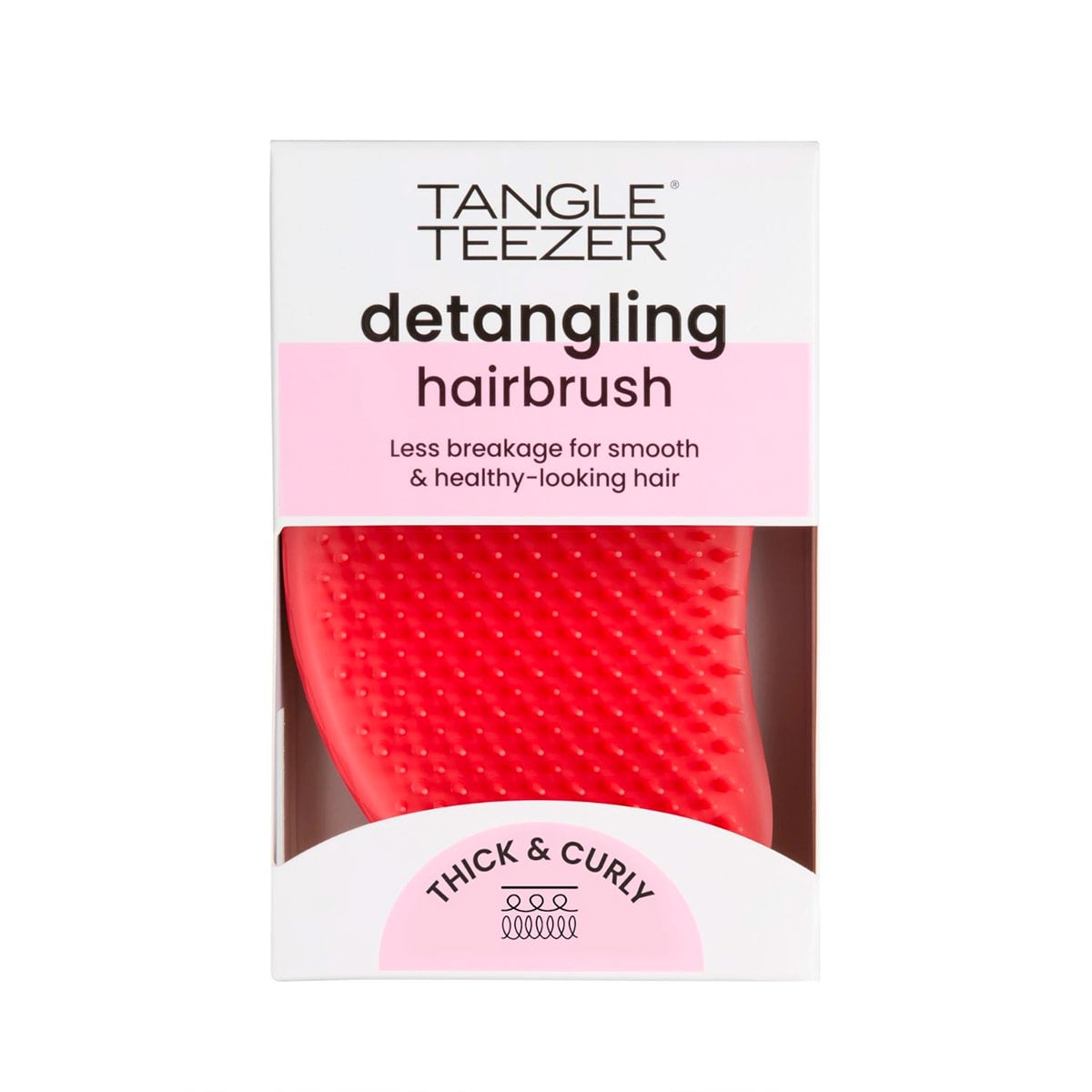 CEPILLO TANGLE TEEZER THICK & CURLY - PINK - 1