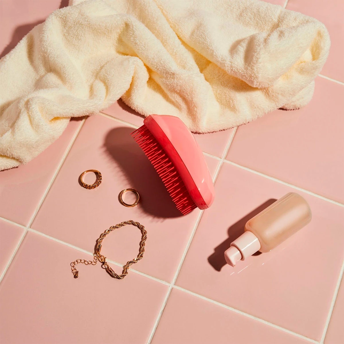 CEPILLO TANGLE TEEZER THICK & CURLY - PINK - 6