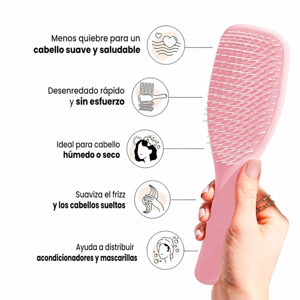 CEPILLO TANGLE TEEZER ULTIMATE DETANGLER MILLENNIALPINK - 3