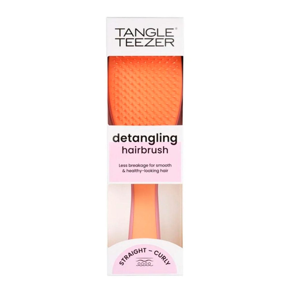 CEPILLO TANGLE TEEZER ULTIMATE DETANGLER PINK & ORANGE - 1