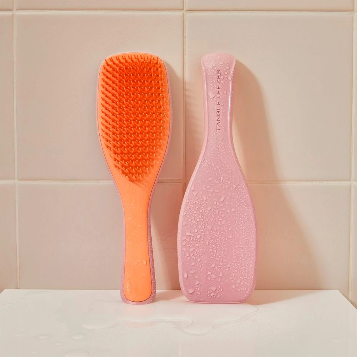 CEPILLO TANGLE TEEZER ULTIMATE DETANGLER PINK & ORANGE - 5