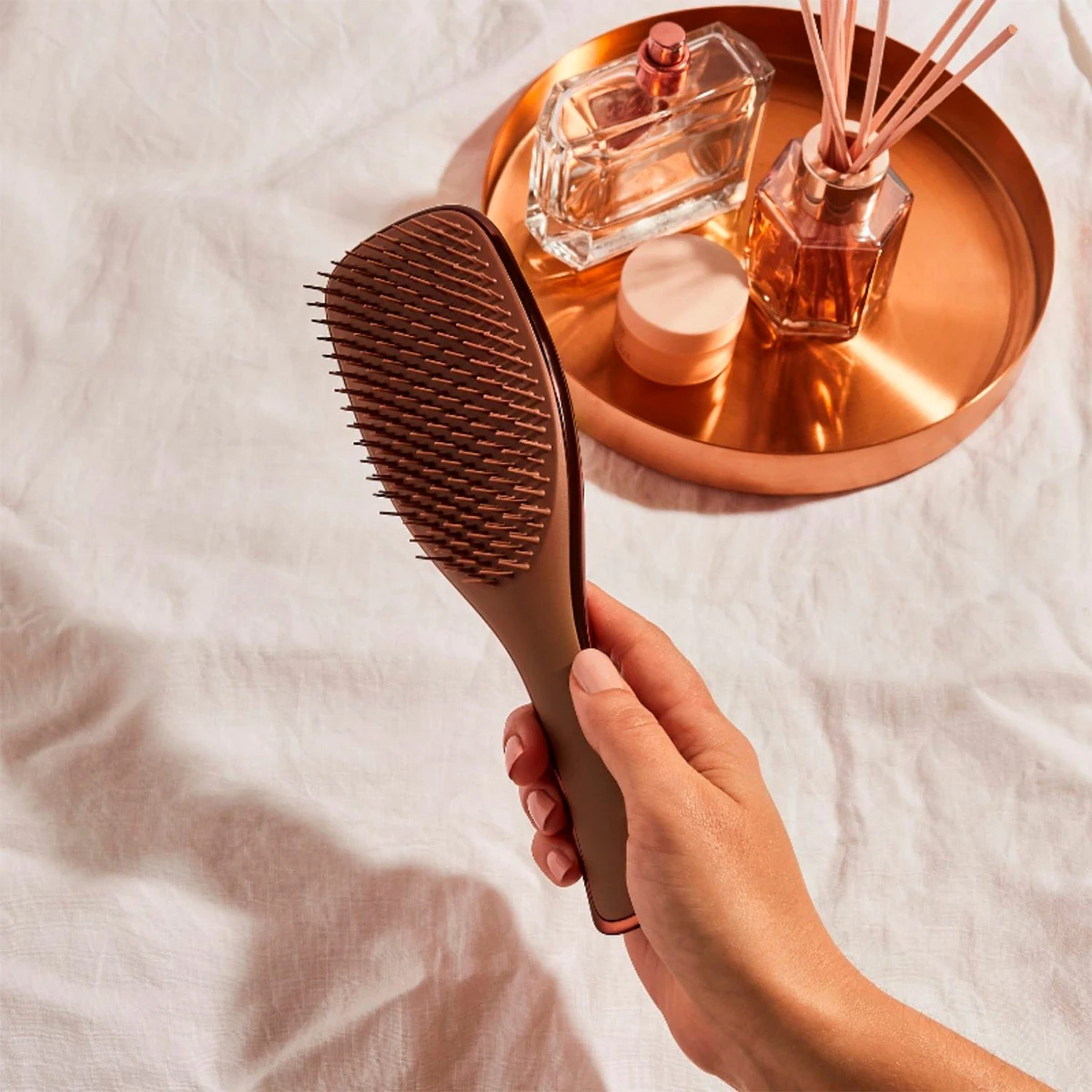CEPILLO TANGLE TEEZER ULTIMATE DETANGLER CHROME CHOCOLATE BRONZE - 7