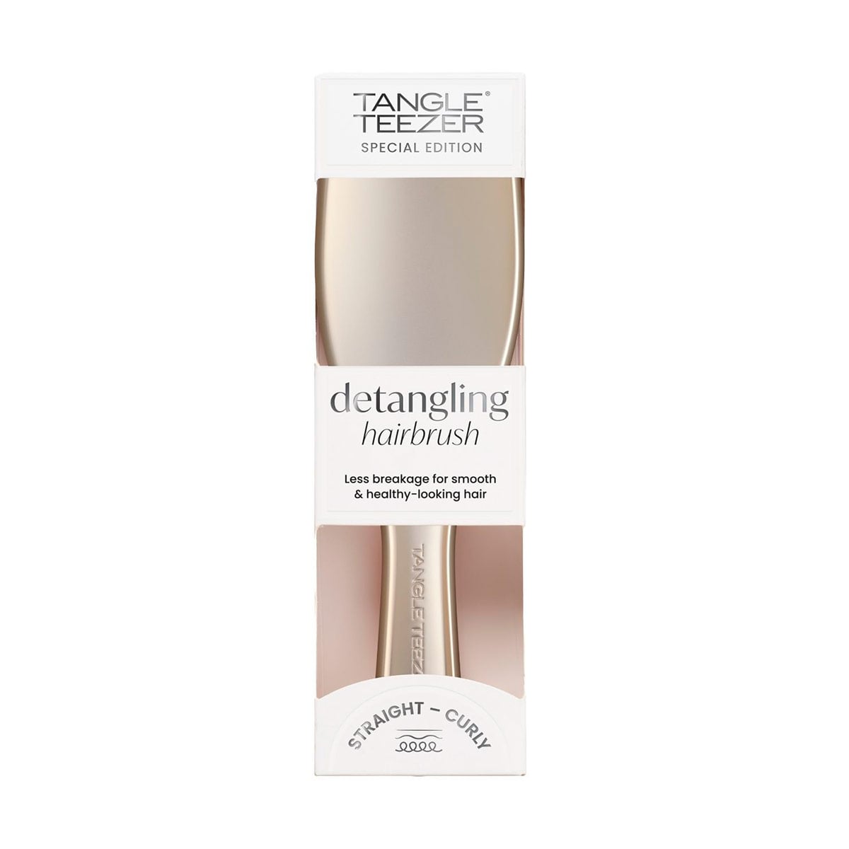 CEPILLO TANGLE TEEZER ULTIMATE DETANGLER CHROME CHAMPAGNE GOLD - 1