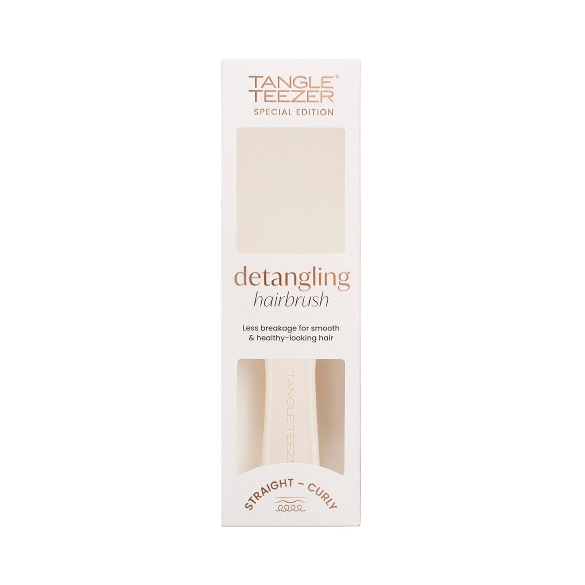 CEPILLO TANGLE TEEZER ULTIMATE DETANGLER MATTE PORCELAIN CREAM - 1