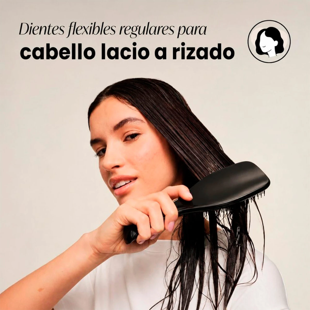 CEPILLO TANGLE TEEZER ULTIMATE DETANGLER LARGE BLACK - 4