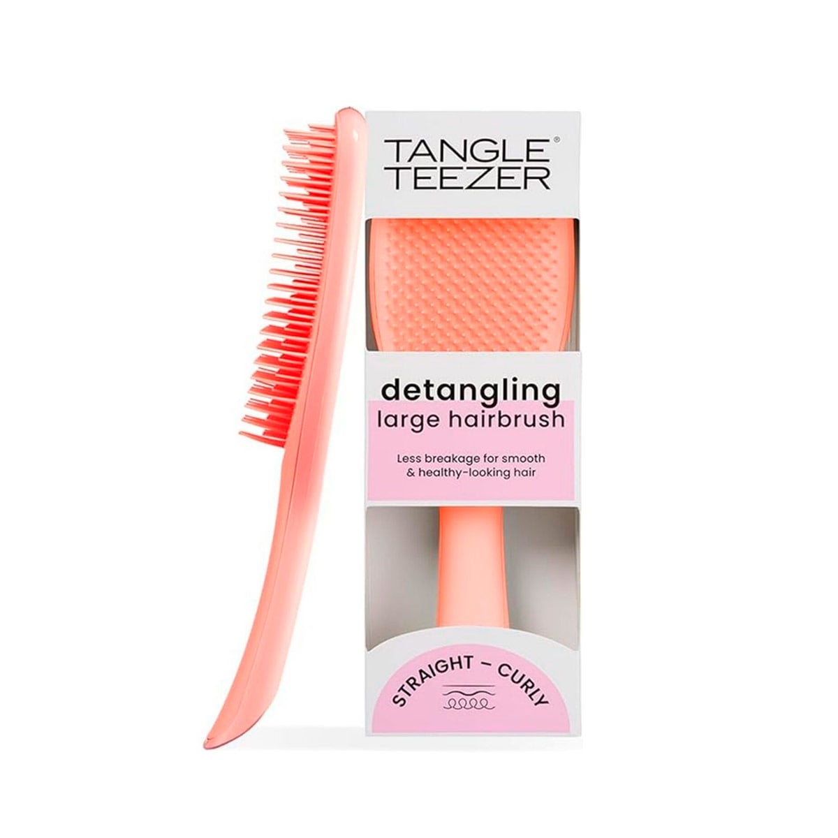 CEPILLO TANGLE TEEZER ULTIMATE DETANGLER LARGE PEACH - 1