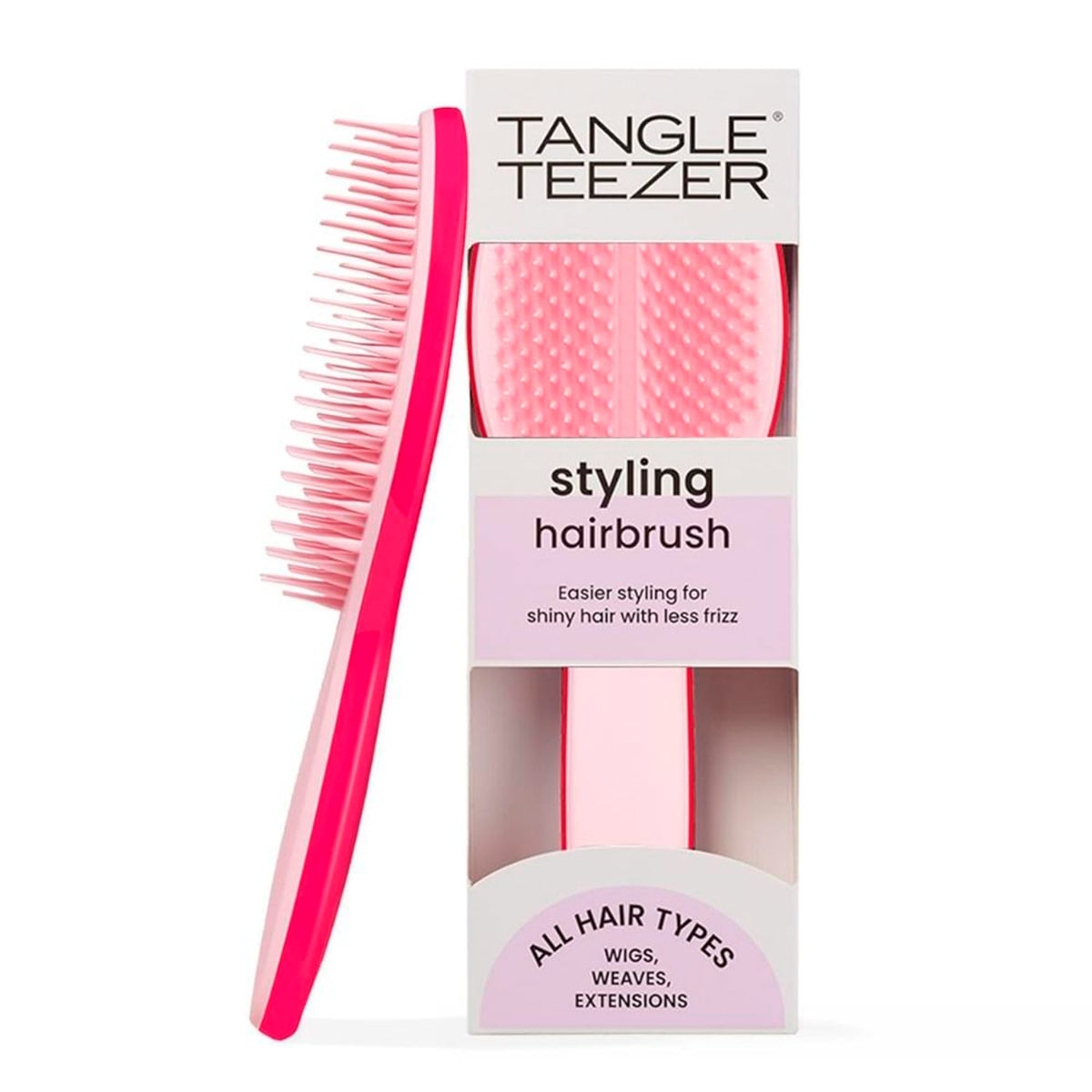 CEPILLO TANGLE TEEZER ULTIMATE STYLER BRIGHT PINK - 1