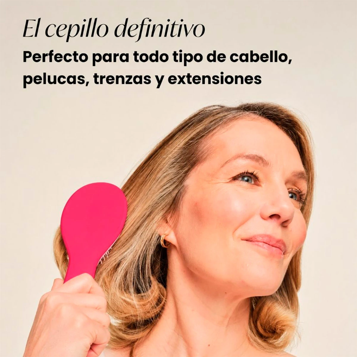 CEPILLO TANGLE TEEZER ULTIMATE STYLER BRIGHT PINK - 4