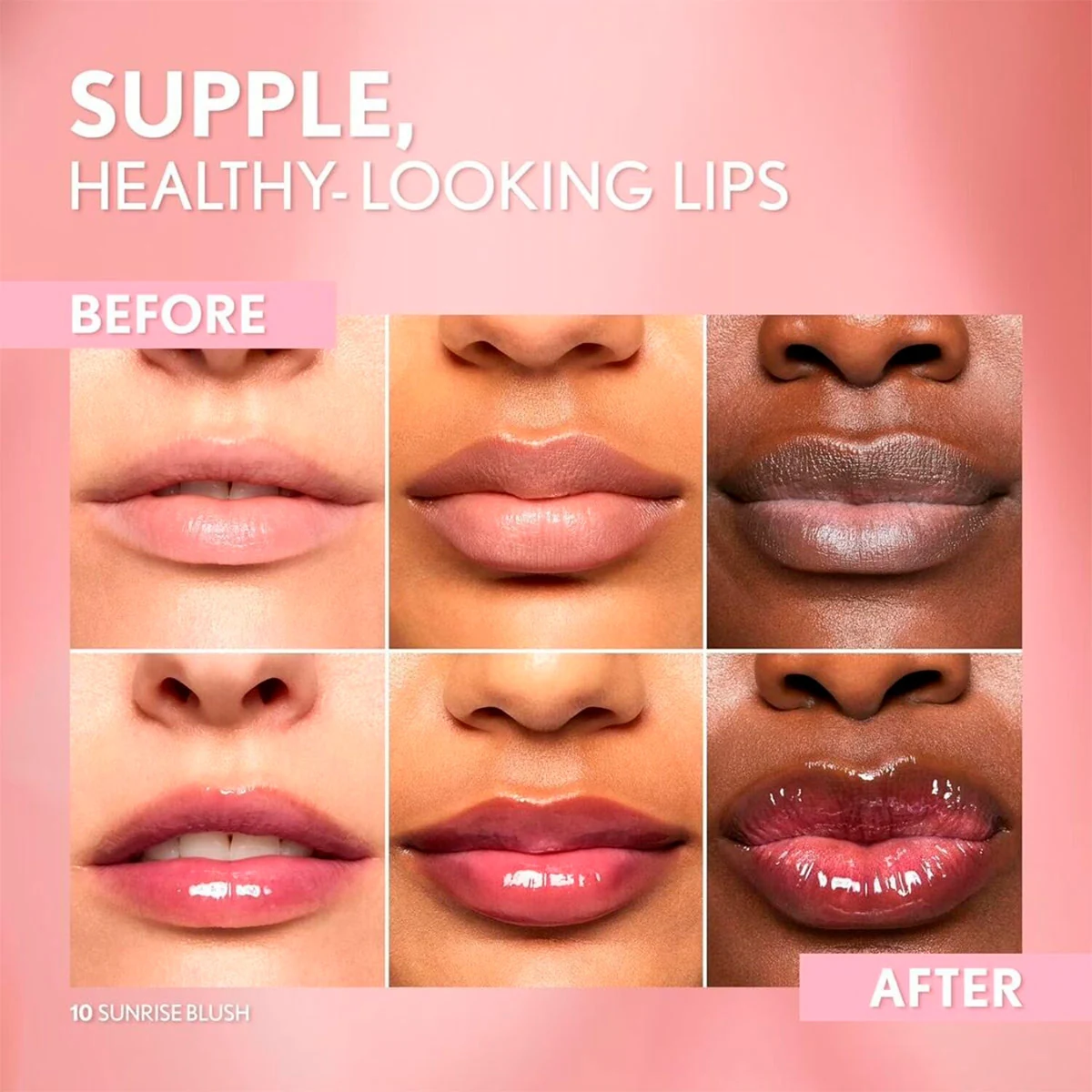 BRILLO LABIAL COVERGIRL YUMMY GLOSS SUNRISE BLUSH 10 - 4