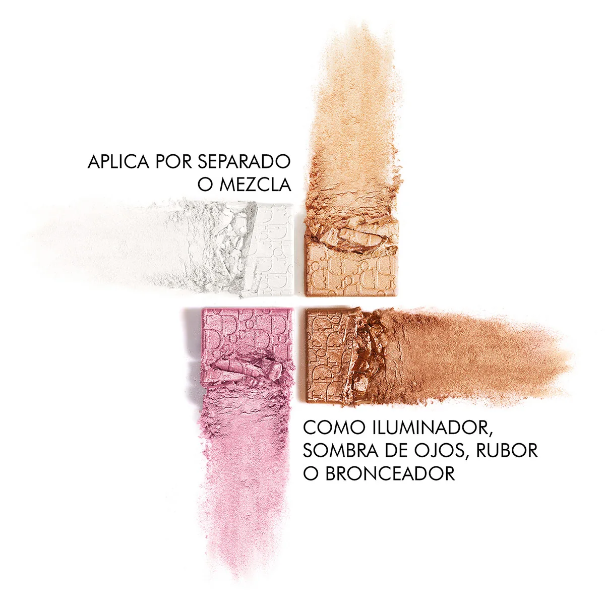 ILUMINADOR DIOR GLOW MAXIMIZER PALETTE 001 UNIVERSAL GLOW - 2