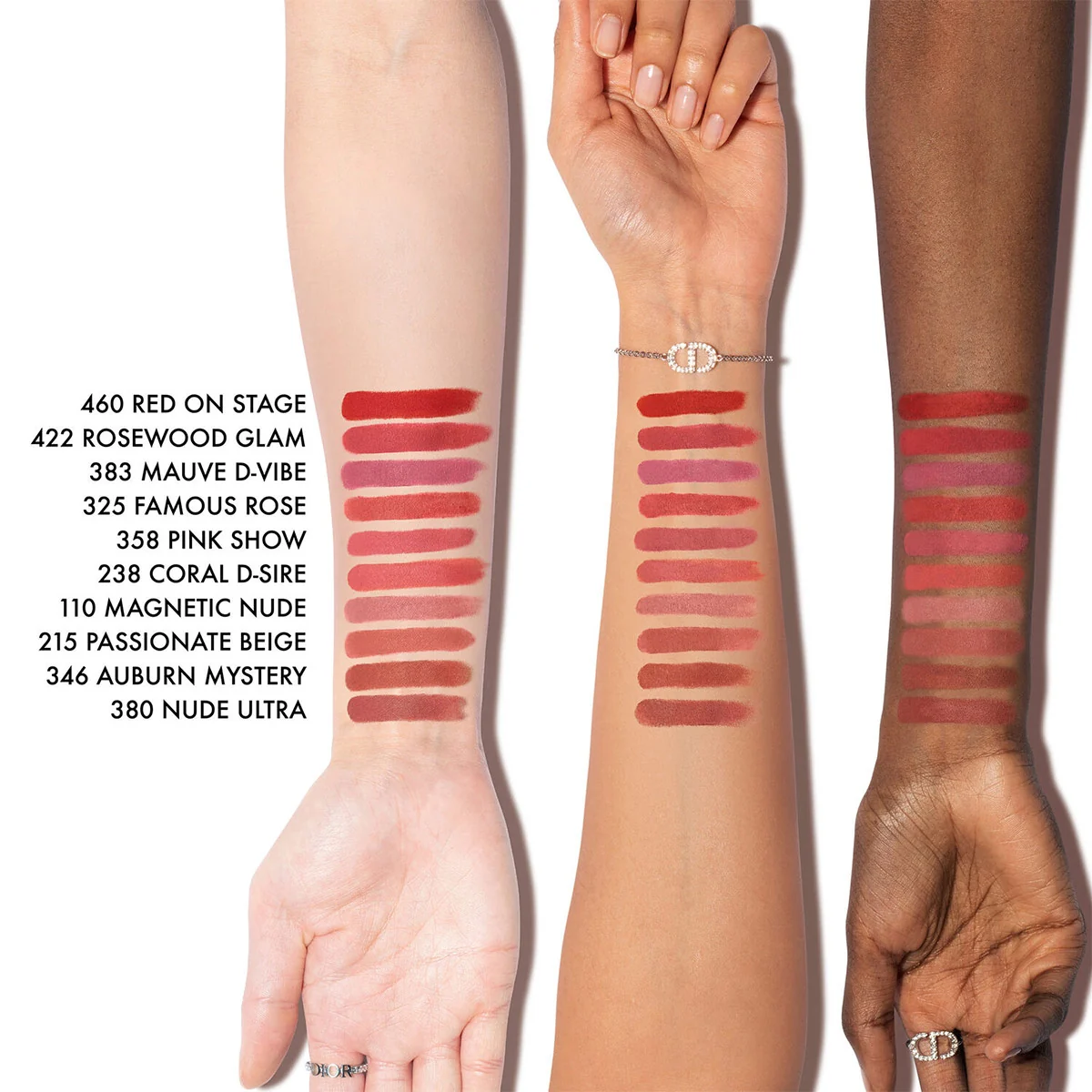LABIAL DIOR ROUGE DIOR ON STAGE MATE 422 ROSEWOOD GLAM - 4