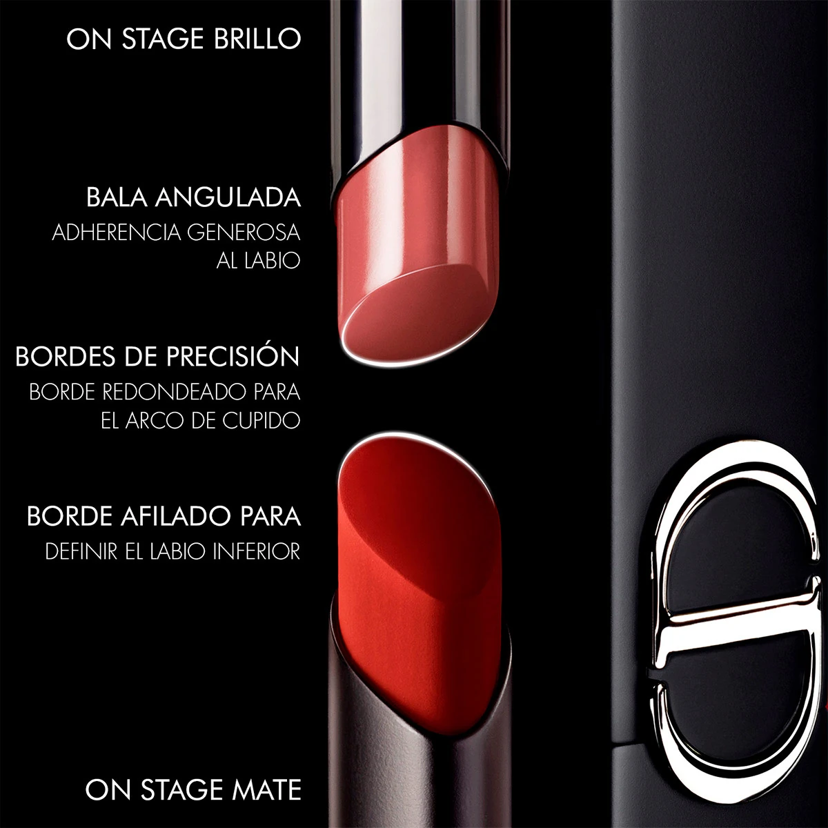 LABIAL DIOR ROUGE DIOR ON STAGE MATE 422 ROSEWOOD GLAM - 5