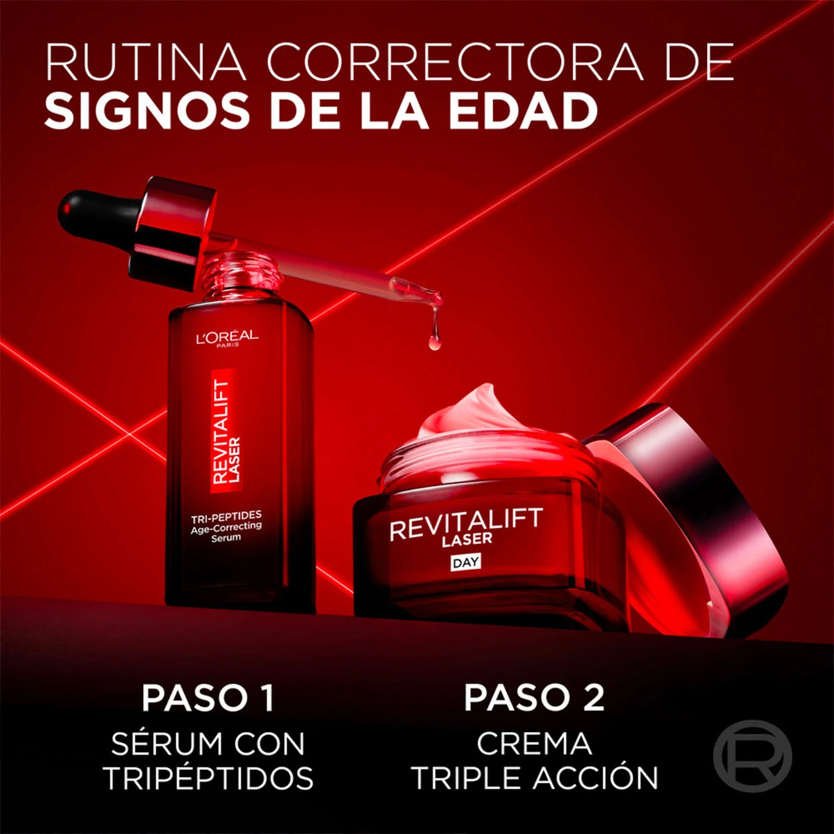 CREMA DÍA ANTIARRUGAS LOREAL PARIS LASER TRIPLE ACCIÓN - 2