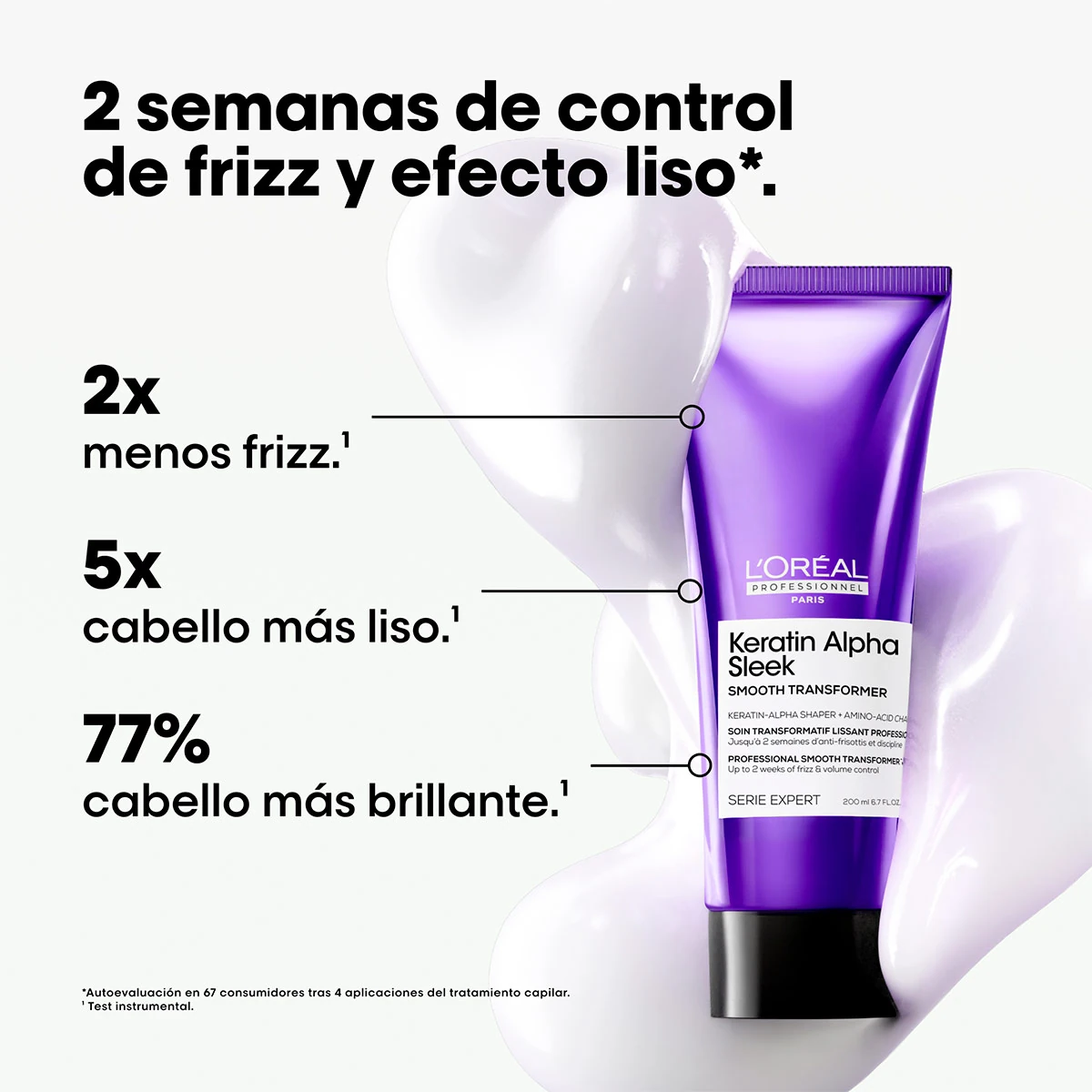 TRIO LOREAL PROFESSIONNEL TRIO KERATIN ALPHA SLEEK 250ML+150ML+200ML - 5