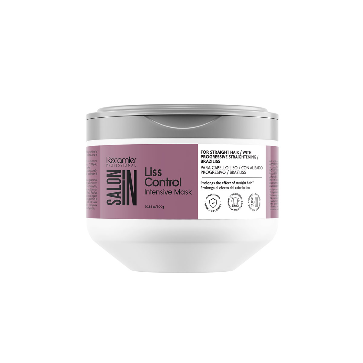 MASCARILLA SALON IN INTENS LISS CONTROL 300G - 1
