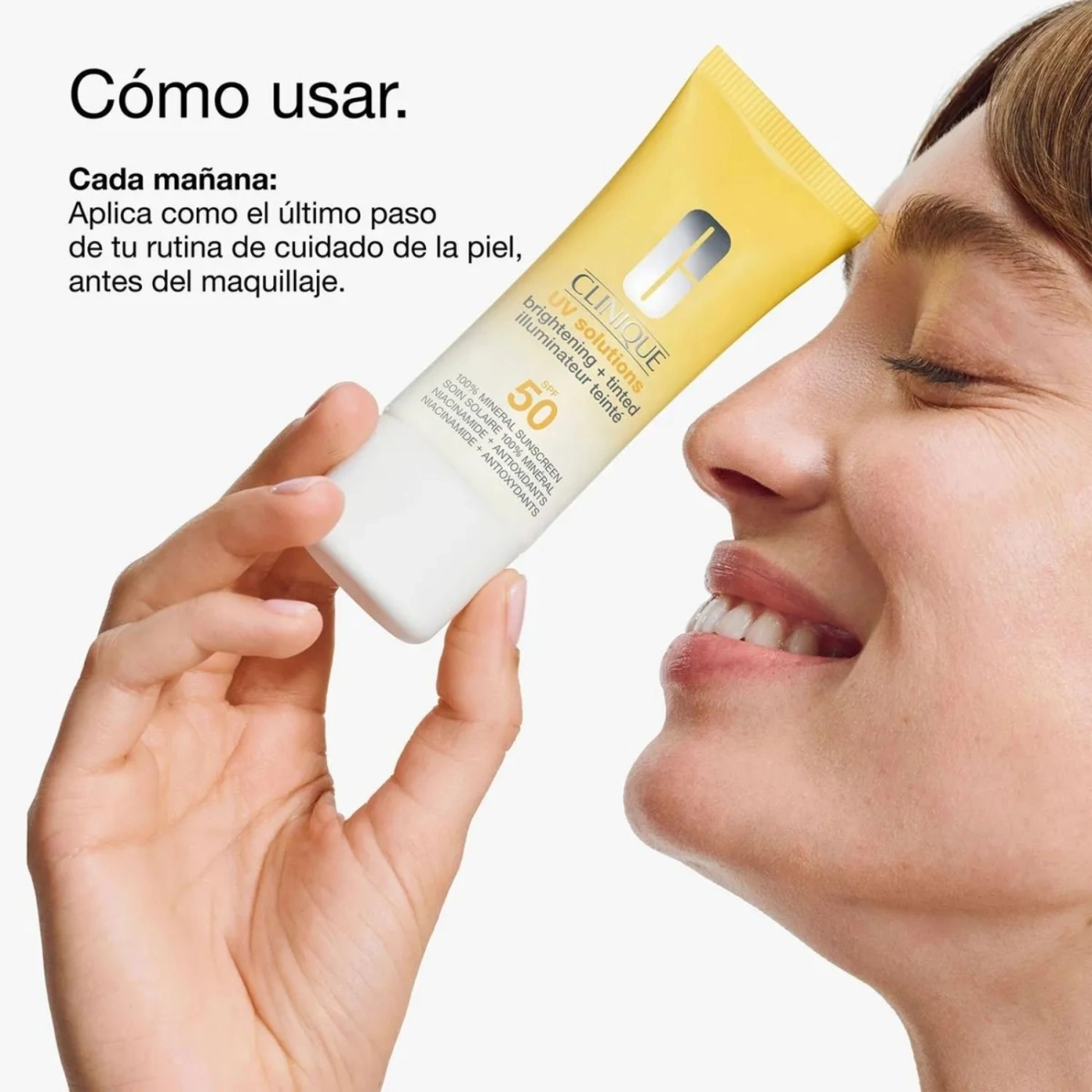 PROTECTOR SOLAR CLINIQUE CON COLOR UV SOLUTIONS SPF 50 - TONO MEDIUM 40ML - 3