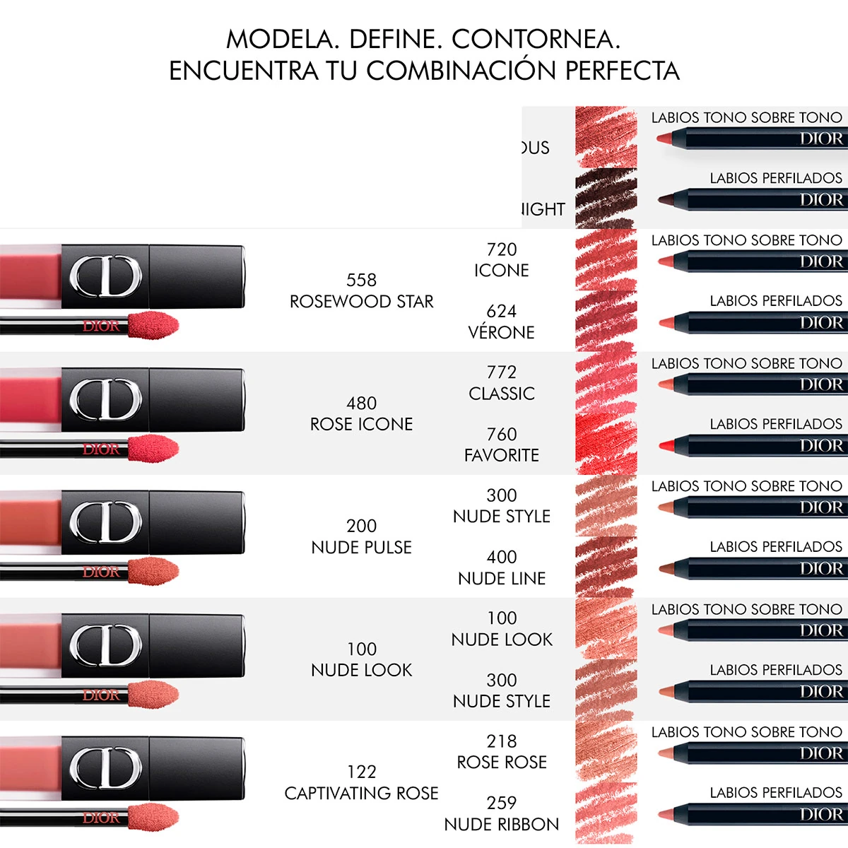 LABIAL LIQUIDO DIOR ON STAGE BLUR 100 NUDE LOOK - 9