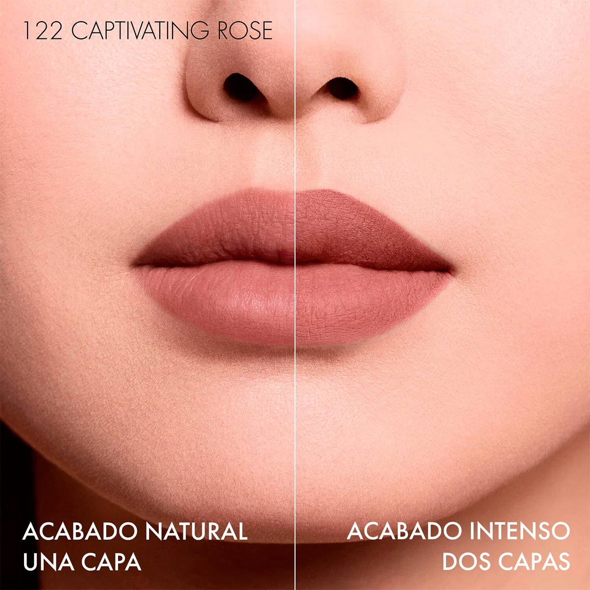 LABIAL LIQUIDO DIOR ON STAGE BLUR 122 CAPTIVATING ROSE - 4