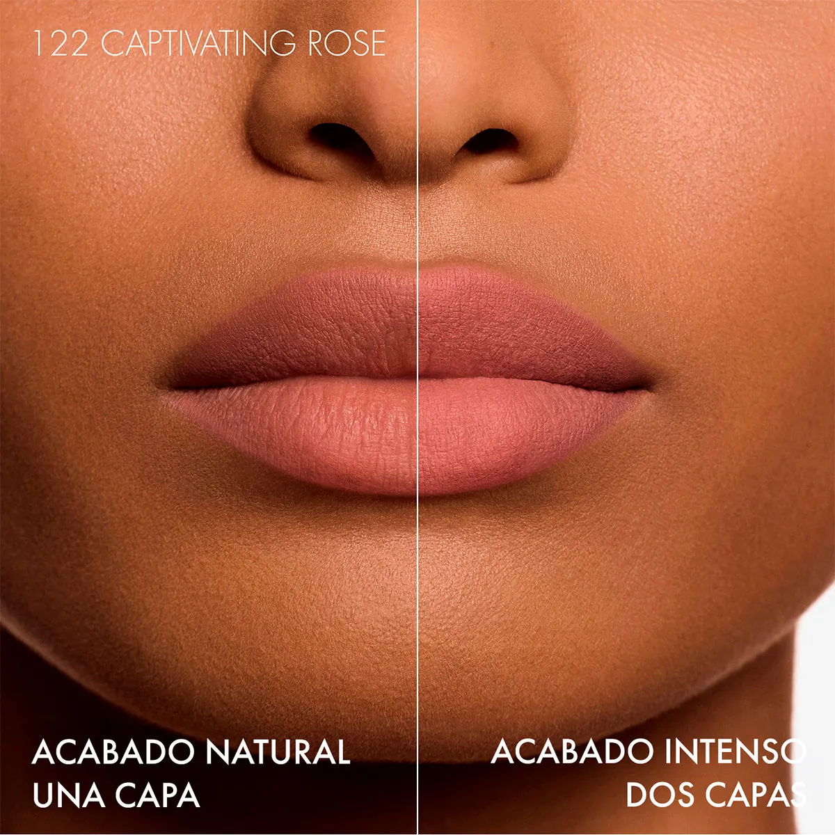 LABIAL LIQUIDO DIOR ON STAGE BLUR 122 CAPTIVATING ROSE - 5