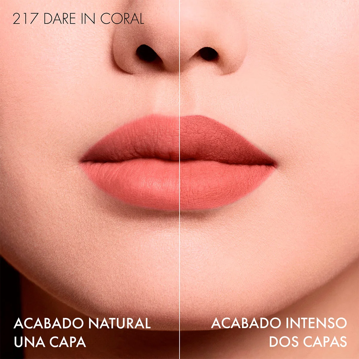 LABIAL LIQUIDO DIOR ON STAGE BLUR 217 DARE IN CORAL - 4