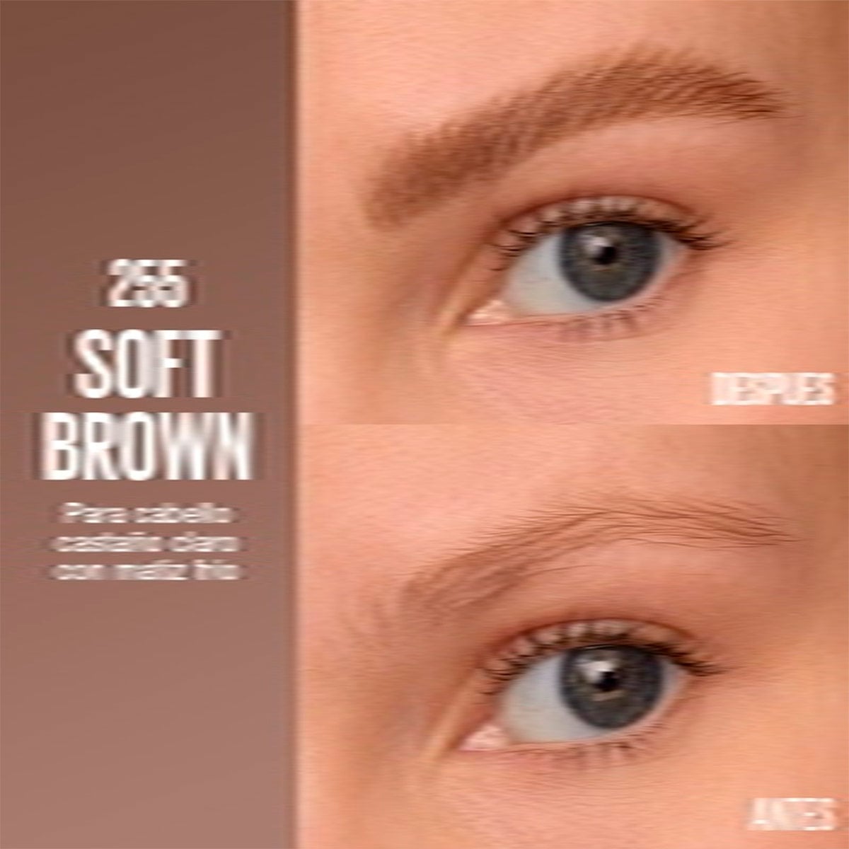 LAPIZ DE CEJAS MAYBELLINE BROW INSERTS 2 IN 1 SOFT BROWN - 5