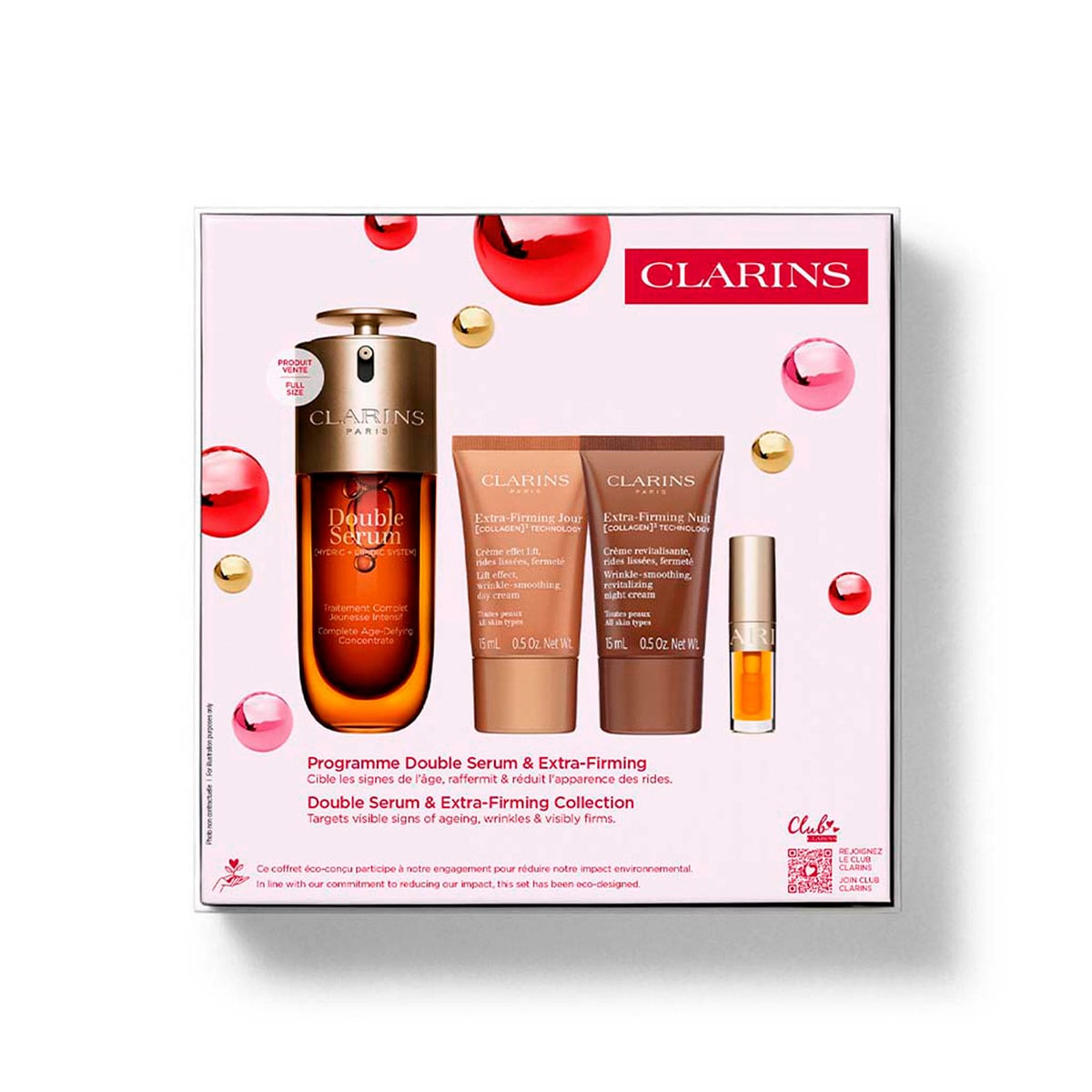 SET ANTIEDAD Y MAQUILLAJE CLARINS DOUBLE SERUM & EXTRA FIRMING - 4