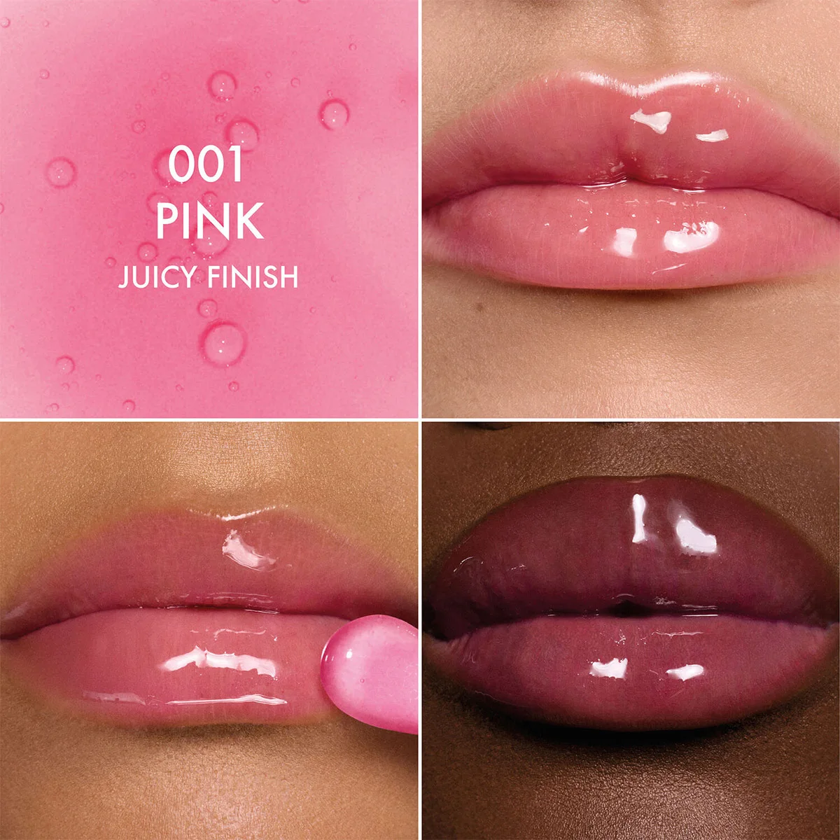 SET DIOR LIP GLOW OIL 001+MASCARA DIORSHOW 090+ROSY GLOW 001+ NECESER - 8