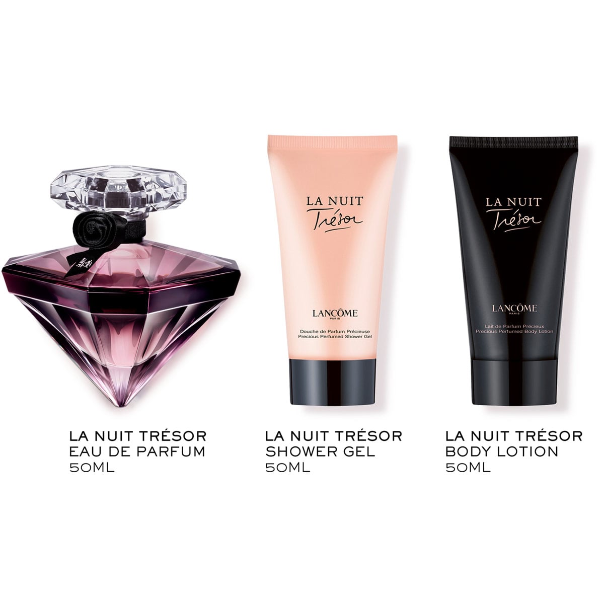 SET PERFUME LANCOME LA NUIT TRESOR MUJER EDP 50ML+50ML+50ML - 2