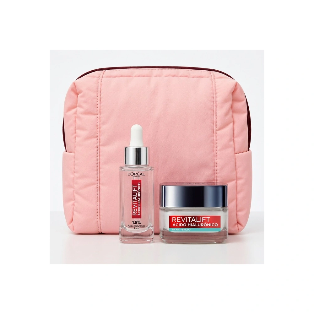 SET REVITALIFT LOREAL SKIN: SERUM ROSTRO + CREMA GEL - 1