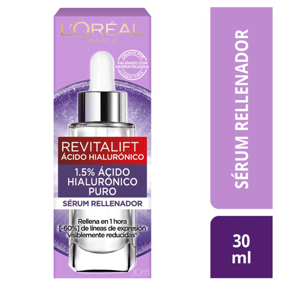 SET REVITALIFT LOREAL SKIN: SERUM ROSTRO + CREMA GEL - 6