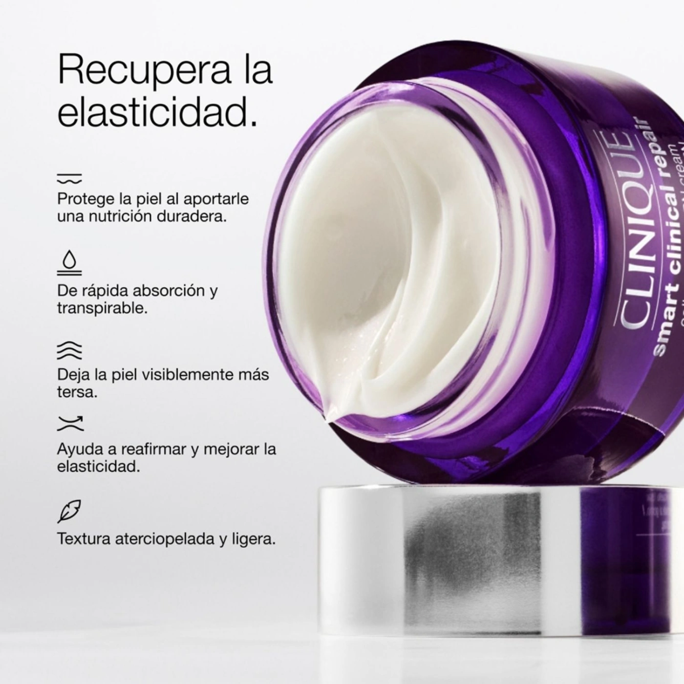 CREMA HIDRATANTE FACIAL CLINIQUE SMART CLINICAL REPAIR COLLAGEN + PDRN - 2