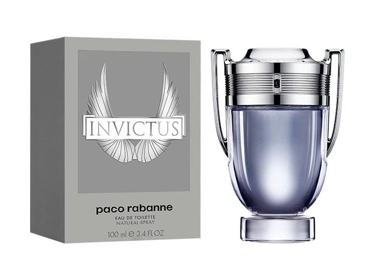 EDT RABANNE INVICTUS PARA HOMBRE 100 ML - 1