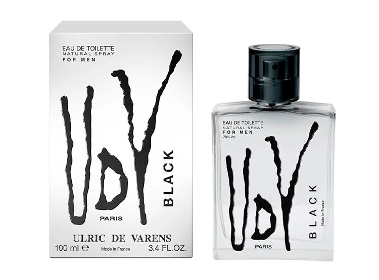 PERFUME ULRIC DE VARENS BLACK HOMBRE EDT 100 ML - 1