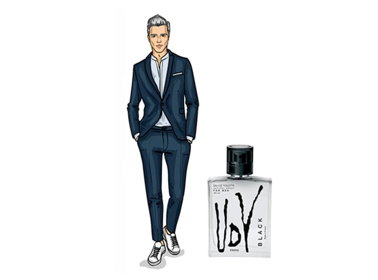 PERFUME ULRIC DE VARENS BLACK HOMBRE EDT 100 ML - 3