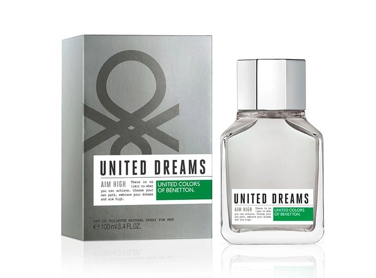 PERFUME BENETTON DREAMS AIM HIGH HOMBRE EDT 100 ML - 1
