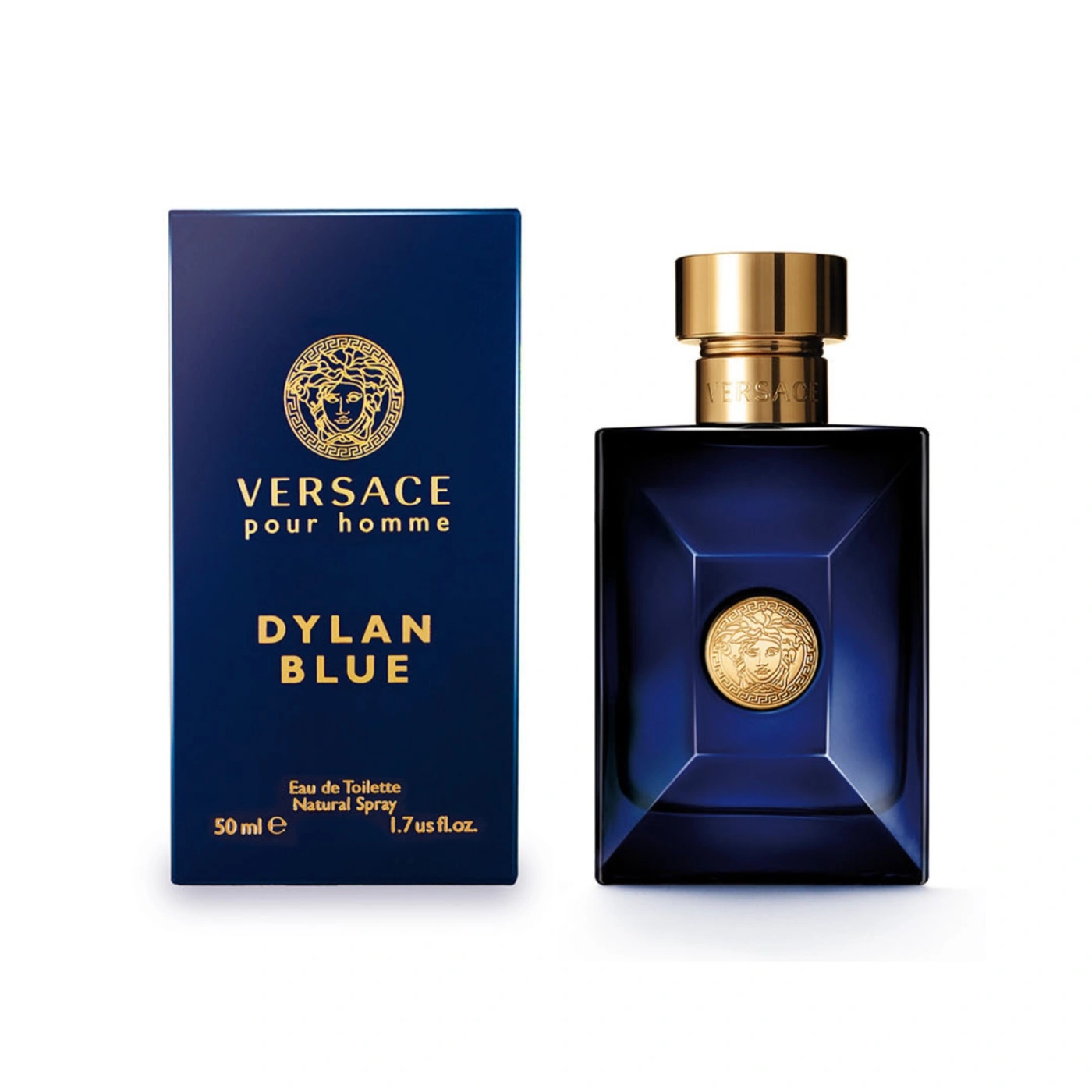 PERFUME VERSACE DYLAN BLUE HOMBRE EDT 50ML - 2