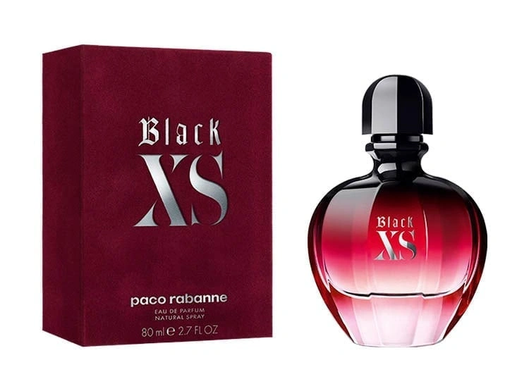 PERFUME RABANNE BLACK XS MUJER EDP 80ML - 1