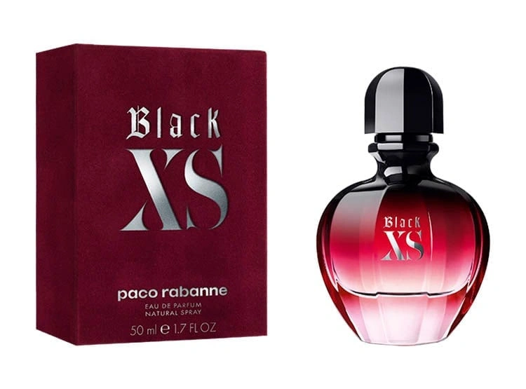 PERFUME RABANNE BLACK XS MUJER EDP 50ML - 1