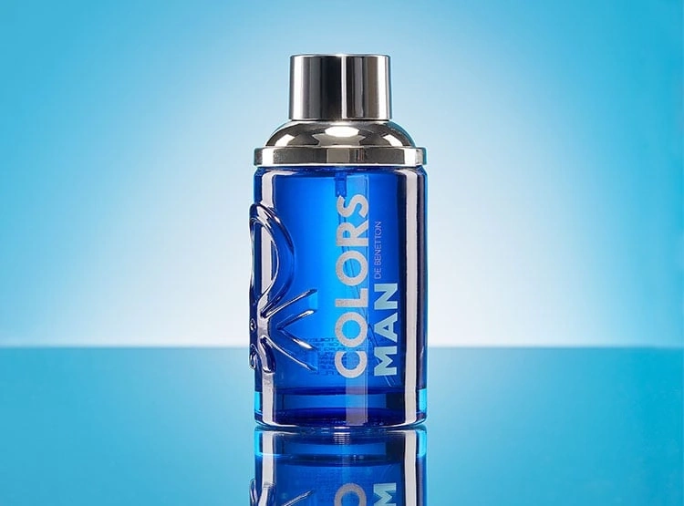 PERFUME BENETTON COLORS BLUE HOMBRE EDT 60 ML - 2